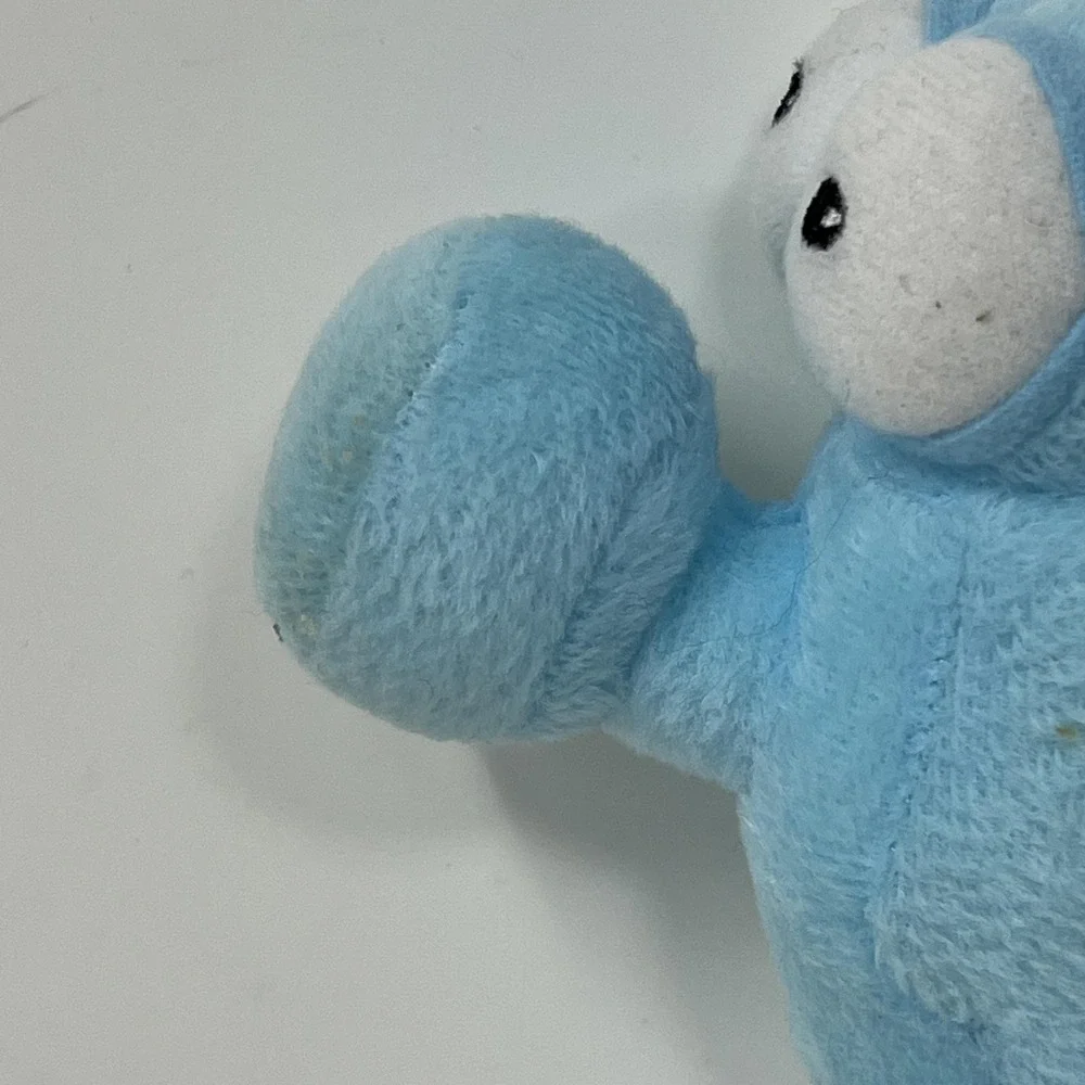 Disney Handy Manny Pat the Hammer Singing‎ Plush Toy Blue RARE